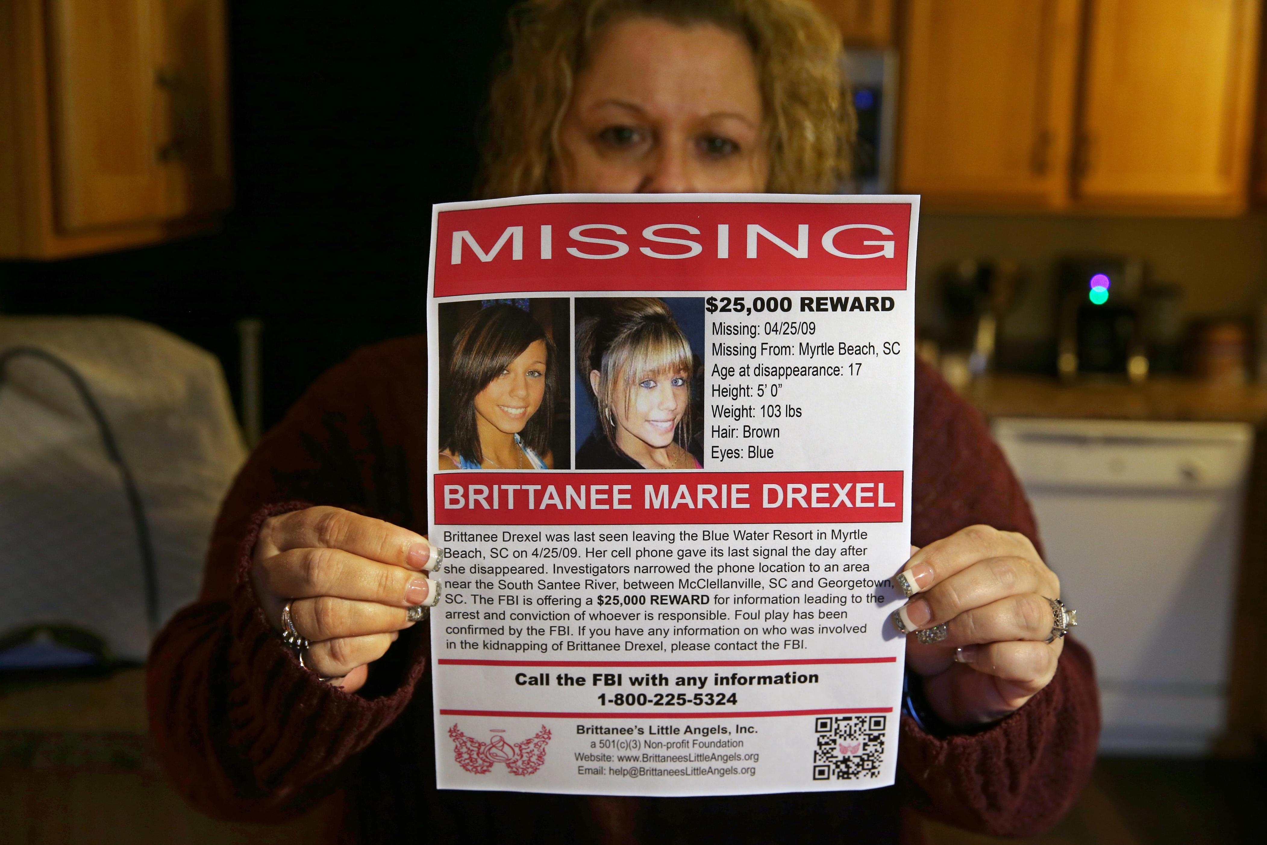 Brittanee Drexel’s mother accuses killer of hiding property to avoid