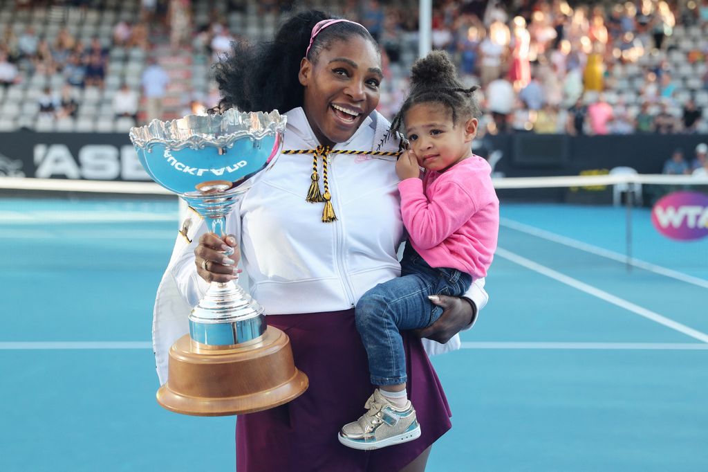 Serena Williams issues 'caution' to fans with latest photo of daughter