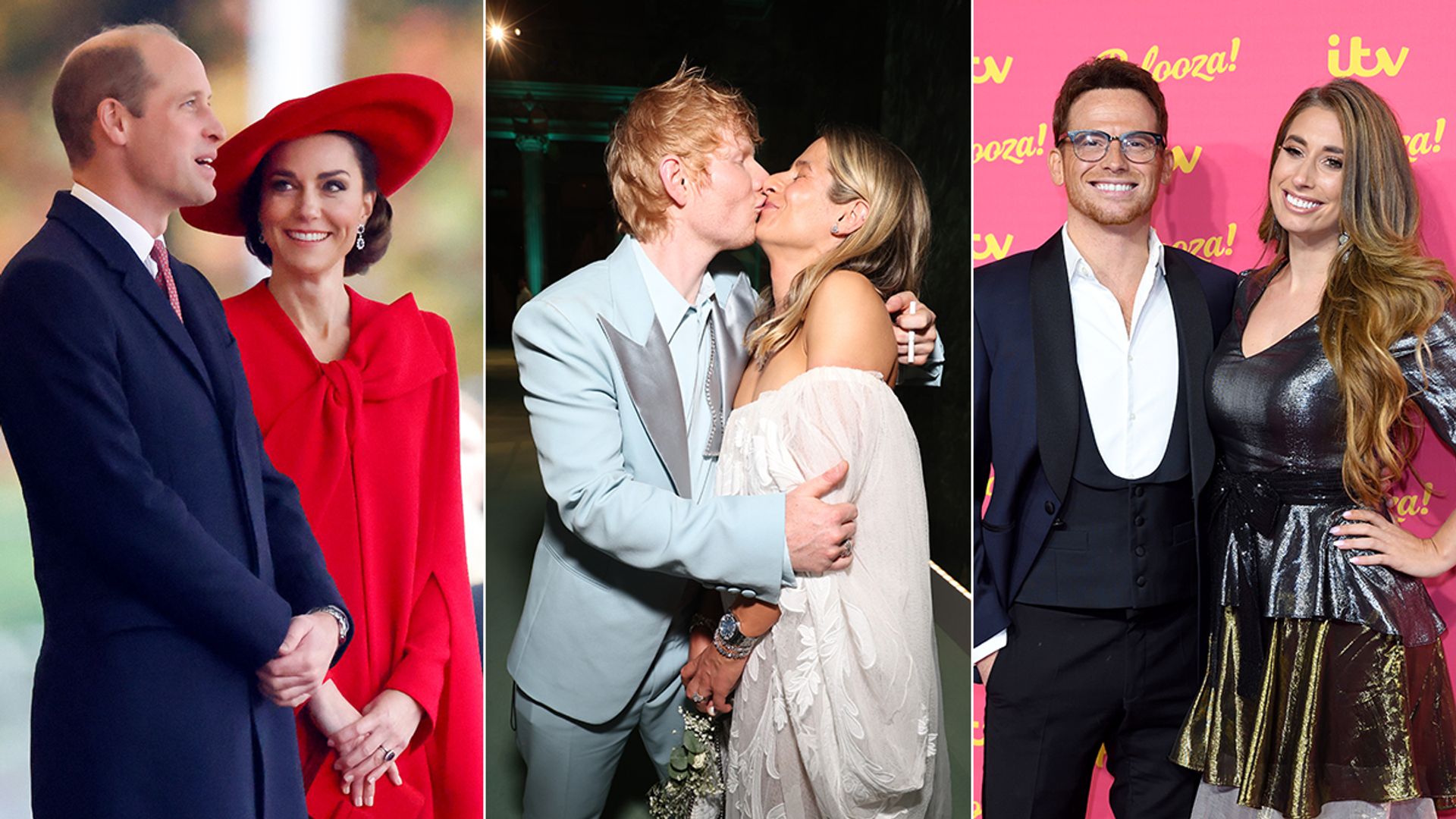Celebrity Valentine's Day tributes Ed Sheeran, Stacey Solomon and
