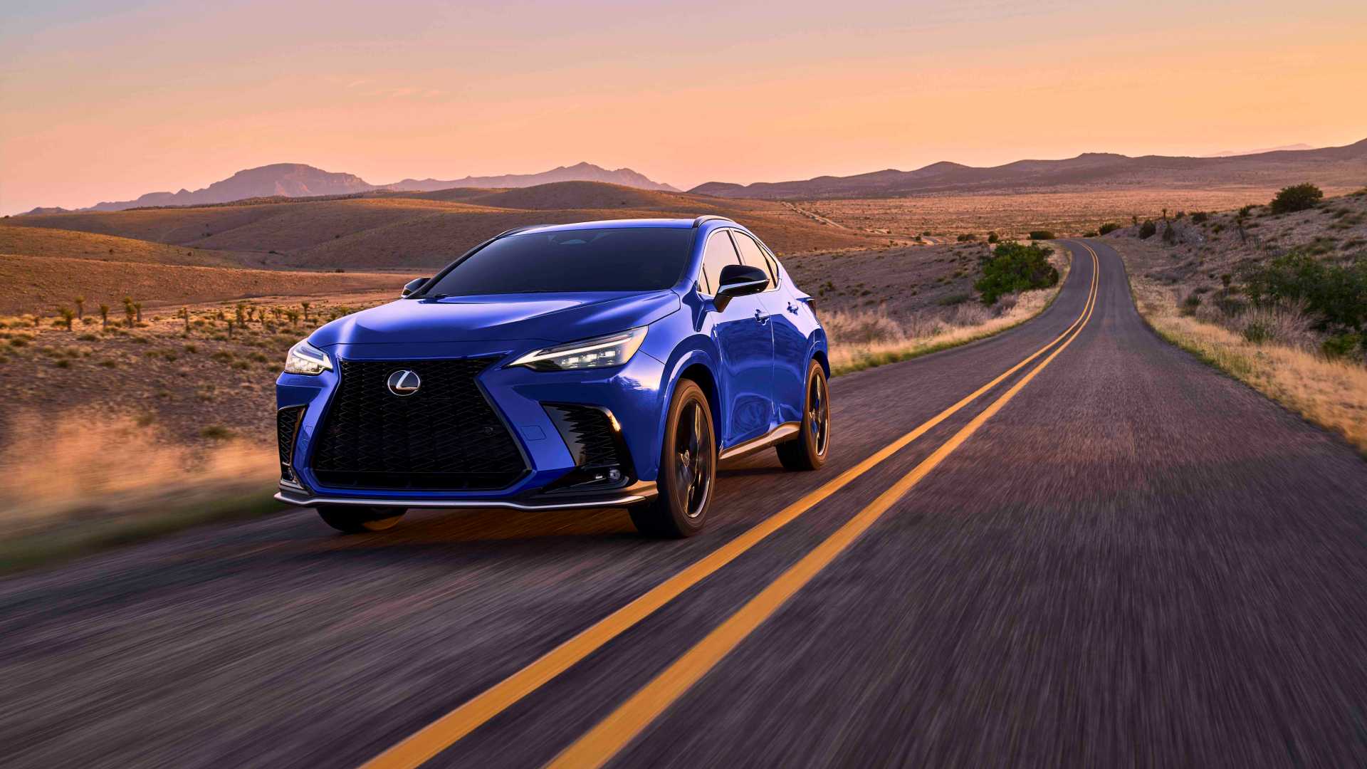 2024 Lexus NX 450+ Driving
