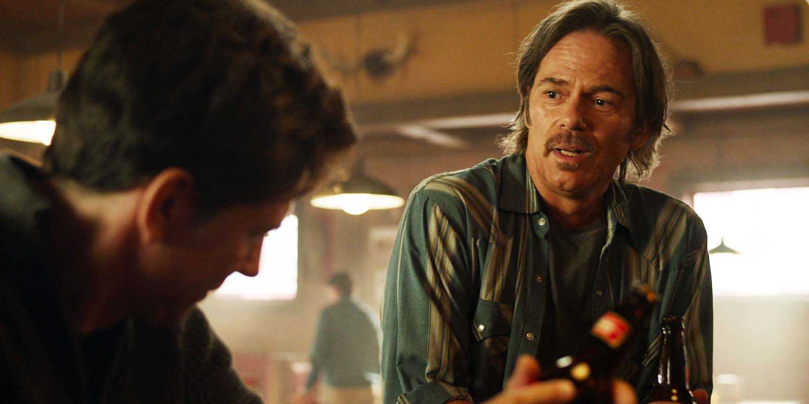 Michael Trucco as Luke and Billy Burke as Vince in Fire Country season 3, episode 10