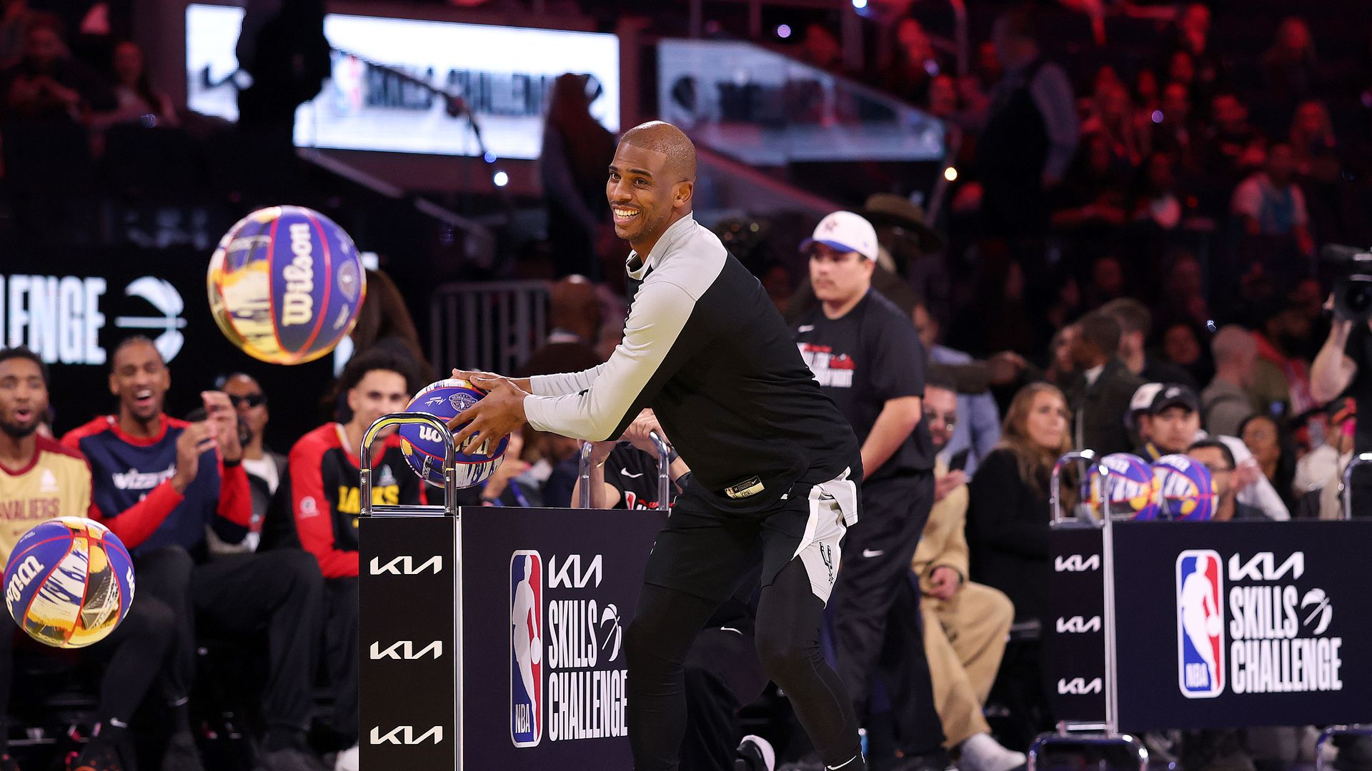 Chris Paul and Victor Wembanyama disqualified for bending the rules at NBA  Skills Challenge