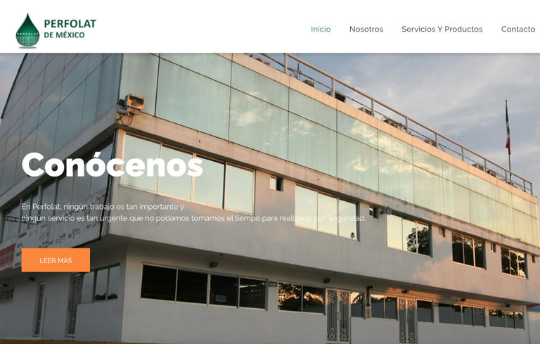 Foto: Vista Exterior de Perfolat en su página web