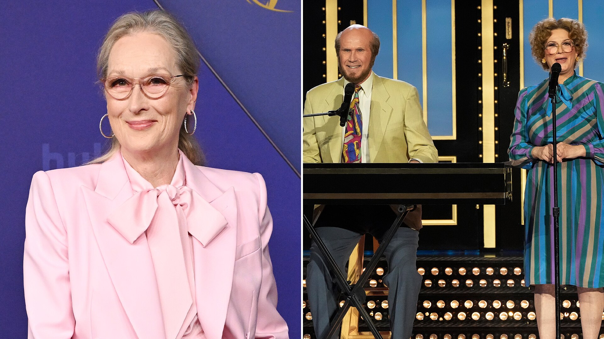 Meryl Streep Gives the Middle Finger While Sitting With Martin Short at