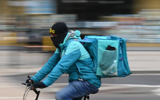 Deliveroo driver