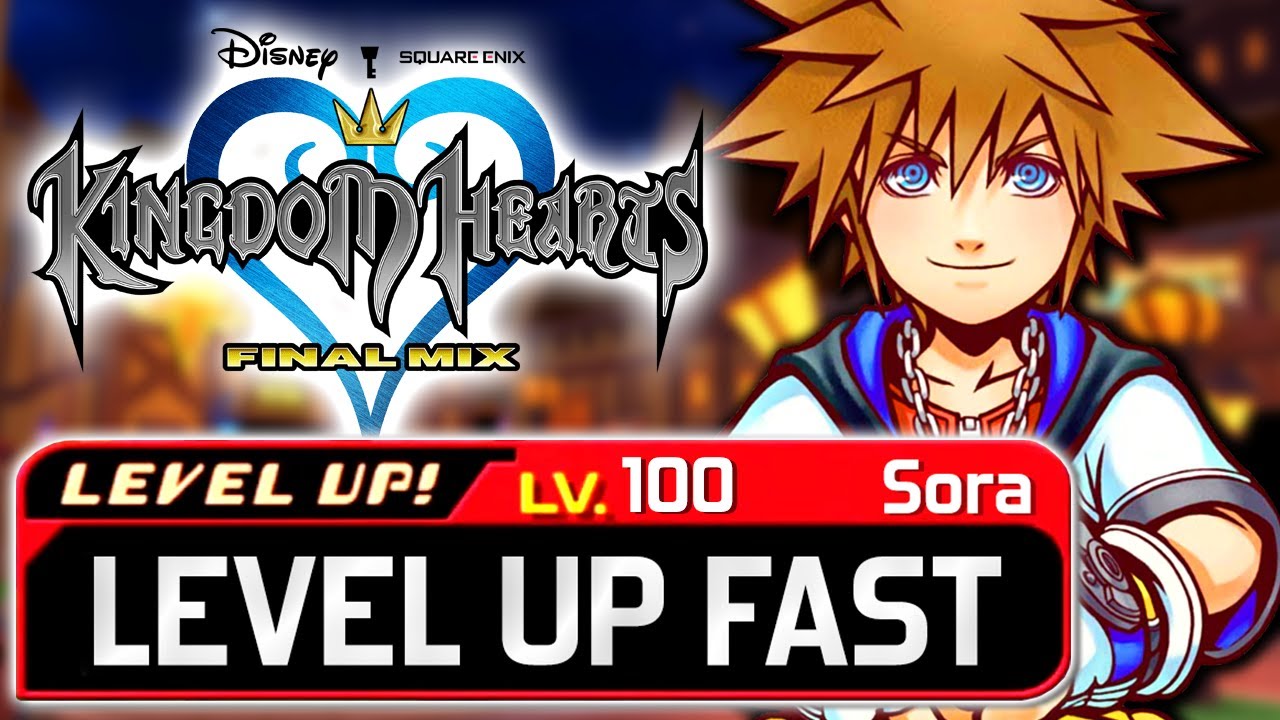 Level Up Fast and Reach Level 100 in KH1