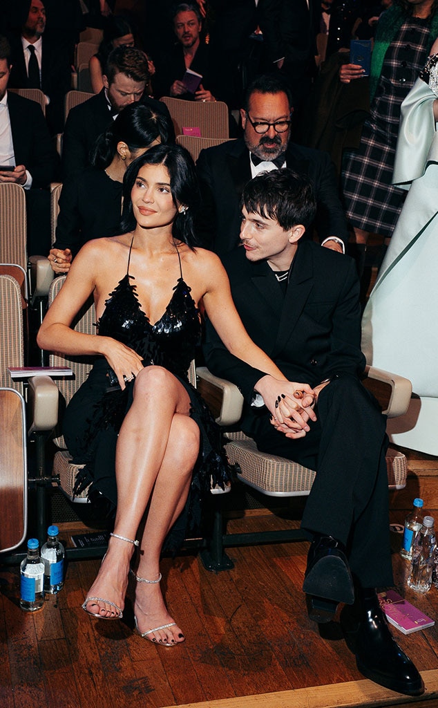 open lace back dress Pauline Chalamet Black 2025 Oscars Red Carpet Column Prom Dress main image 0