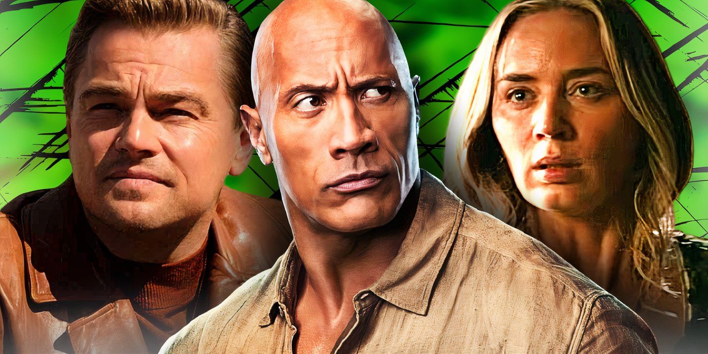 Dwayne Johnson's New Movie With Leonardo DiCaprio & Emily Blunt Is What