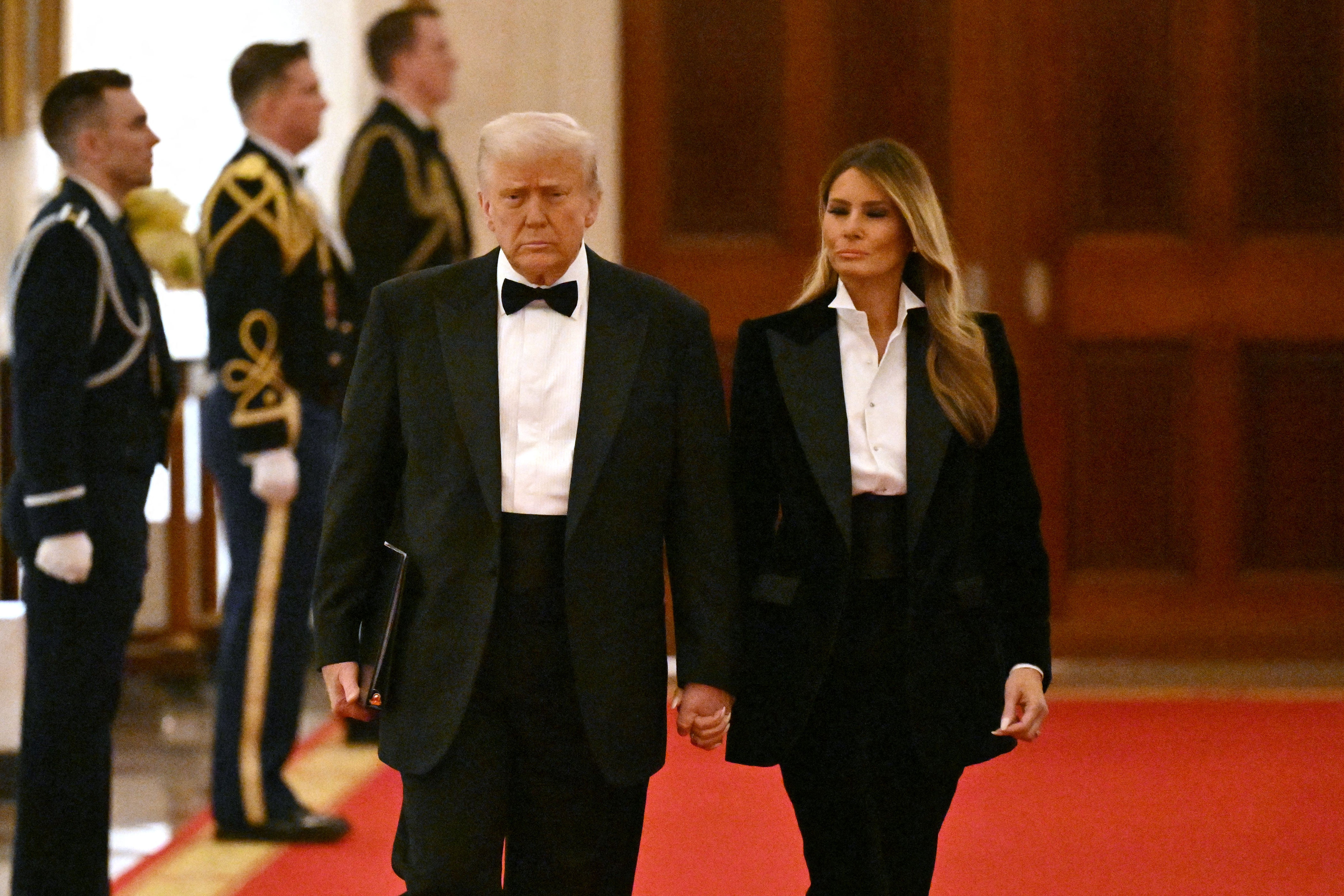 Trump live updates President and Melania host nation’s governors; Elon(02)