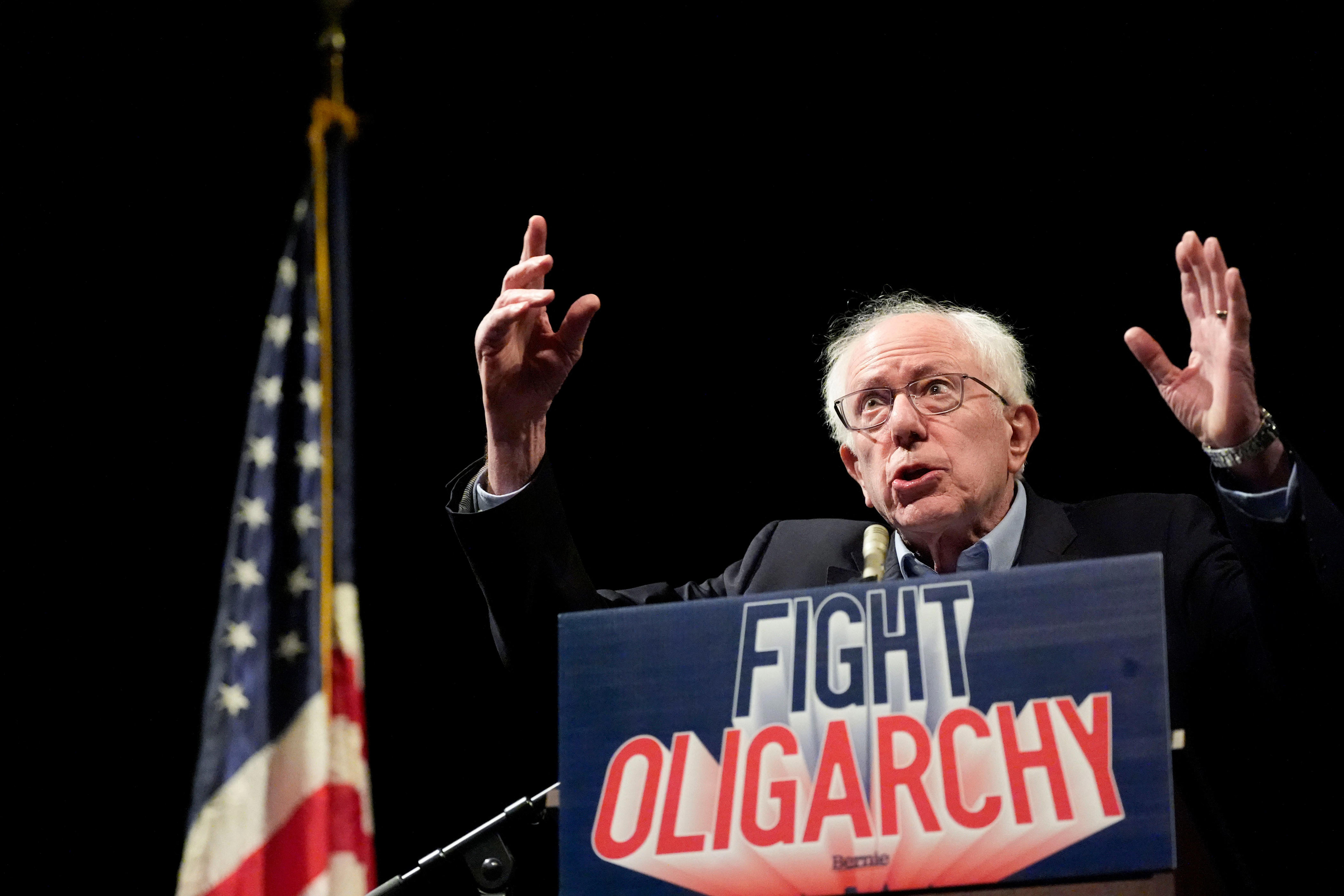 Bernie Sanders slams Donald Trump, Elon Musk in 'Fighting Oligarchy