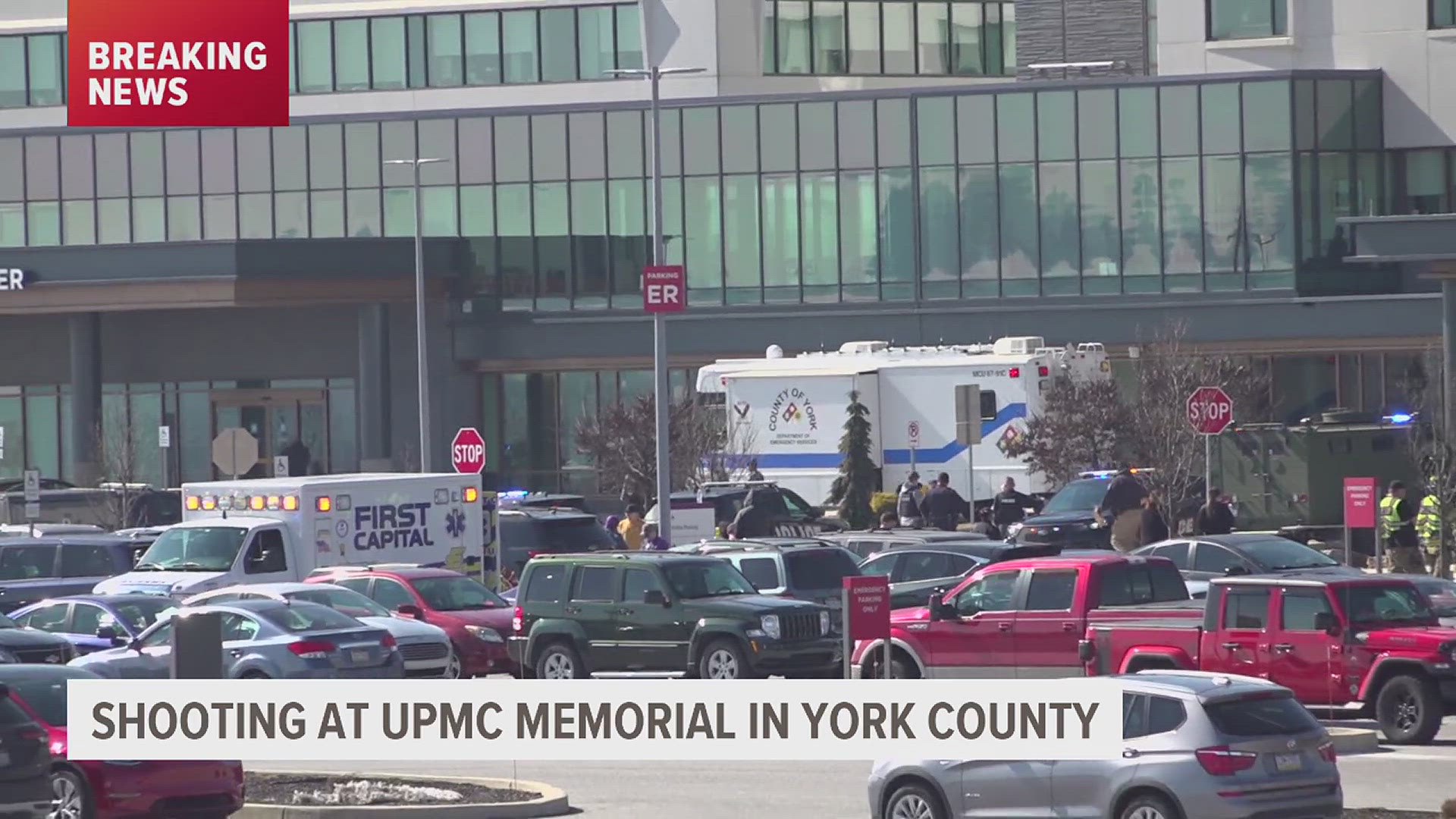 Hospital shooting kills one officer, wounds several others in York, PA