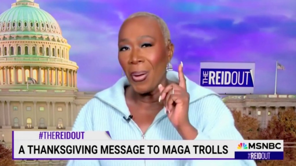 MSNBC host Joy Reid’s show has reportedly been canceled. MSNBC