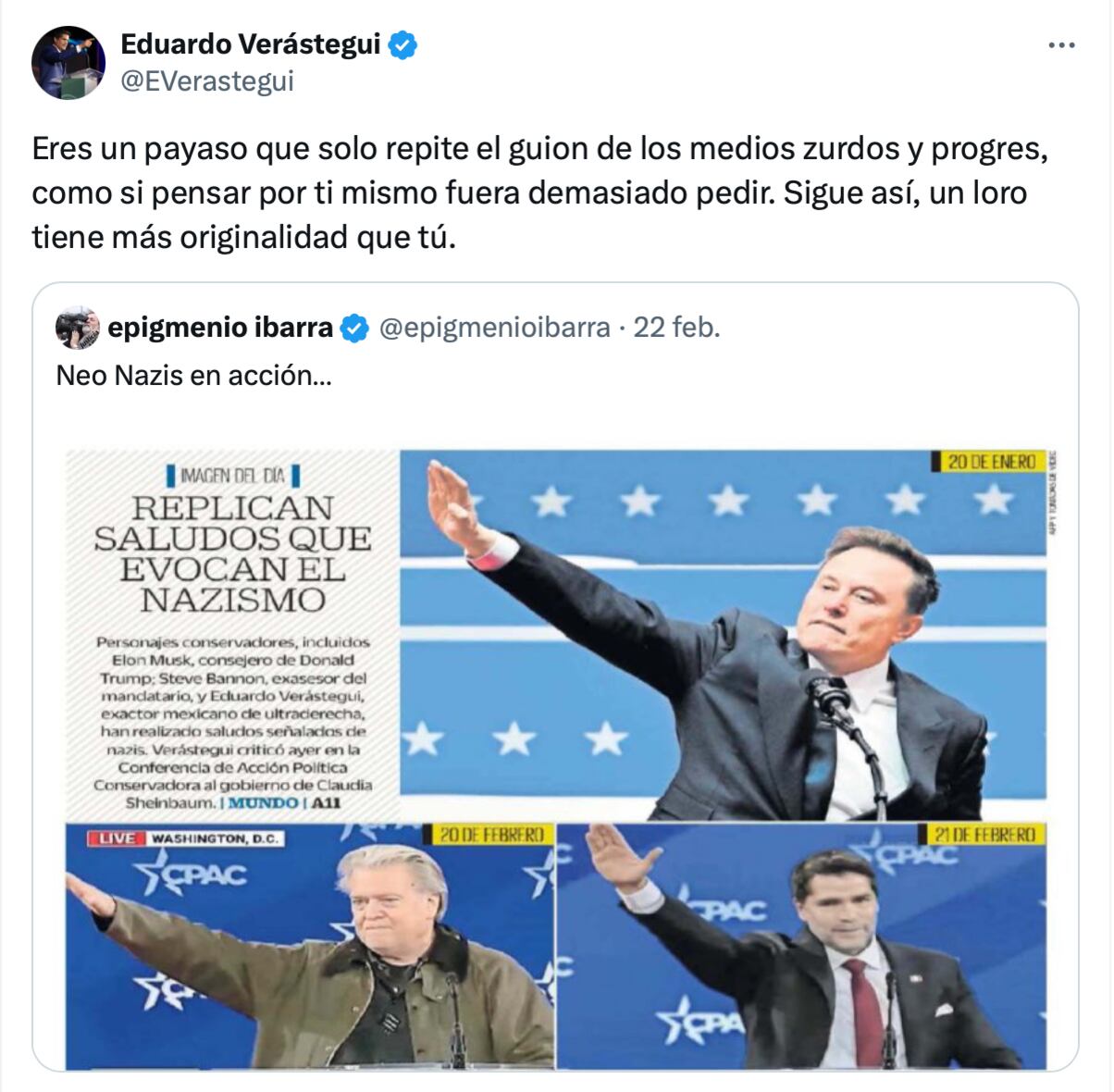 Eduardo Verástegui responde a críticas de Epigmenio Ibarra. Foto: Captura de pantalla