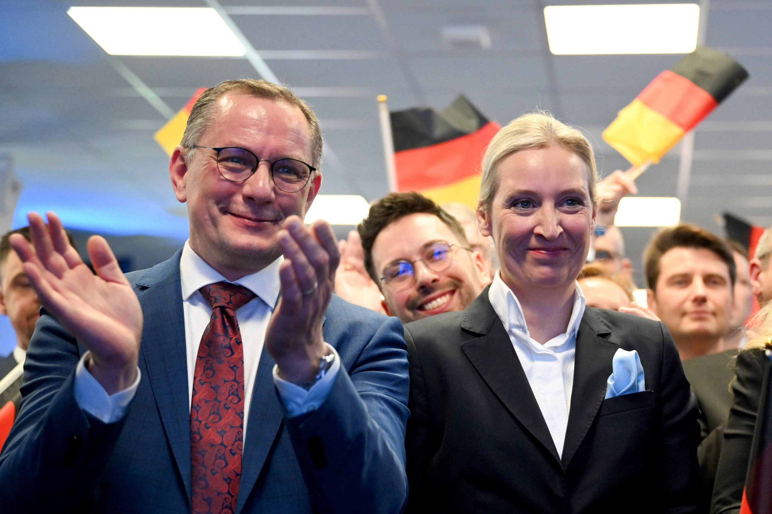 Tino Chrupalla i Alice Weidel (AfD)