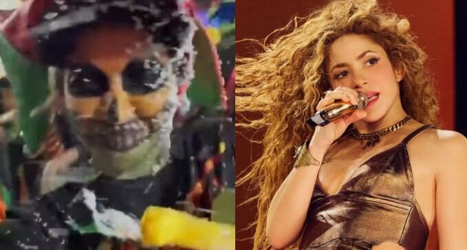 Shakira engañó a todos: salió maquillada y de incógnito en desfile de La  Guacherna en el Carnaval de Barranquilla