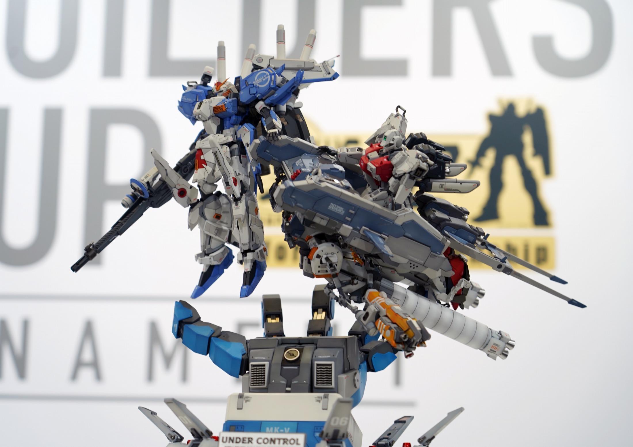 解説：第12回GBWC 世界一の中国代表のガンプラ ベースはEx-sガンダム