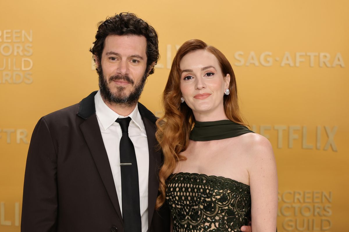 Adam Brody and Leighton Meester Looked So in Love on the 2025 SAG