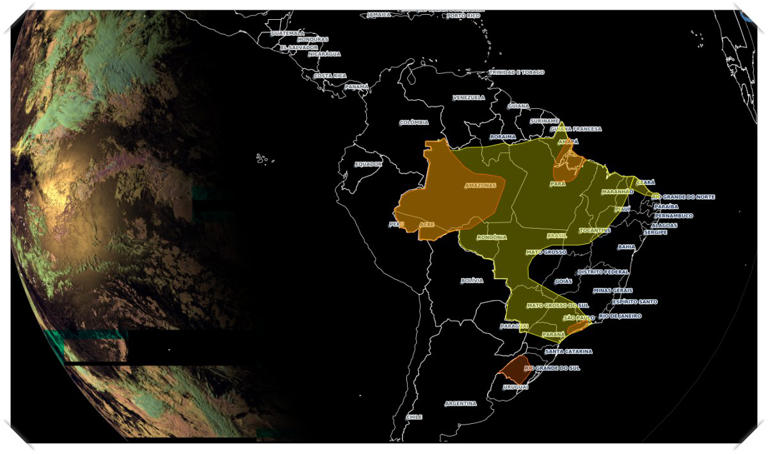 Rondônia e outros quatro estados da Região Norte vão receber as maiores precipitações da semana - News Rondônia