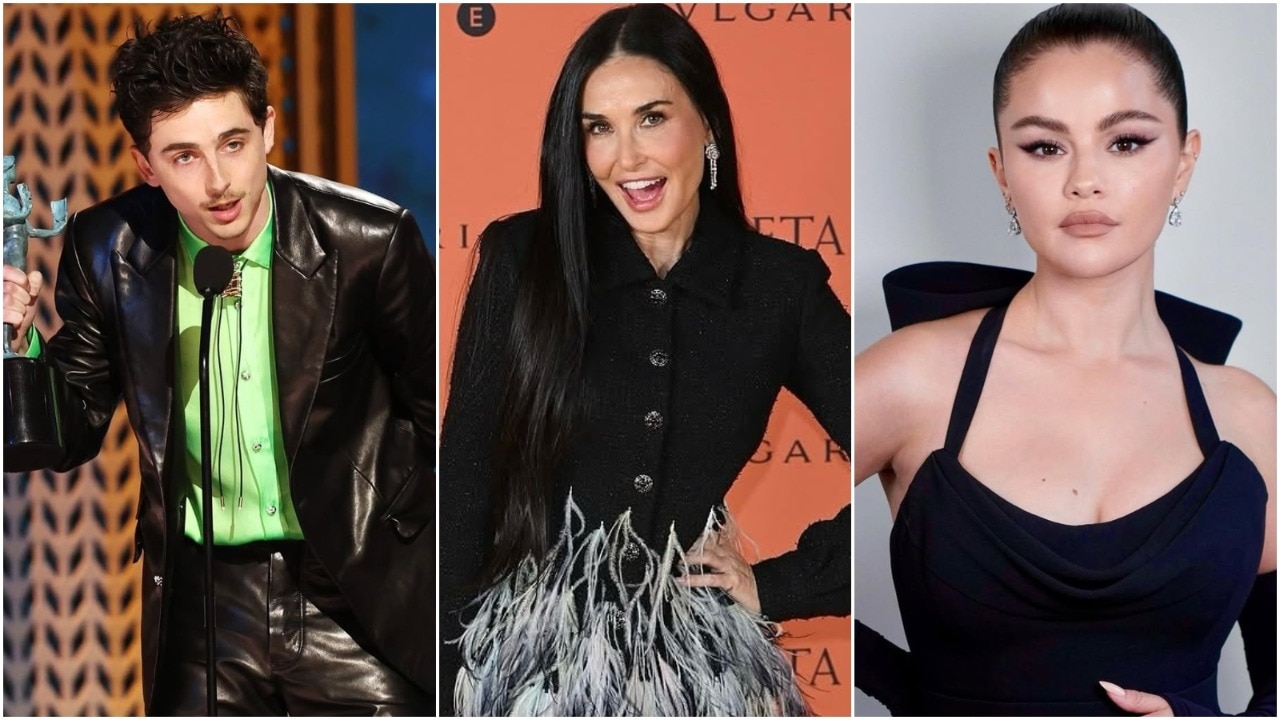 SAG Awards 2025 Timothee Chalamet, Demi Moore, Selena Gomez among top