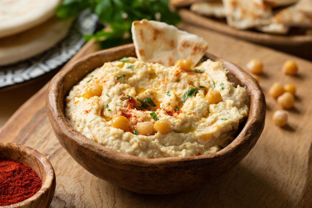 Hausgemachter Kichererbsen Hummus – Ein cremiger Genuss, perfekt ...