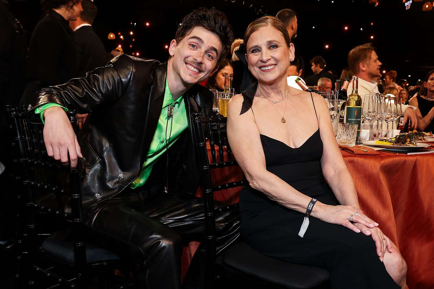 Timothée Chalamet Reveals What His Mom Told Him the Moment He Won at