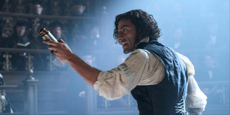 Oscar Isaac as Victor Frankenstein in 2025 Frankenstein