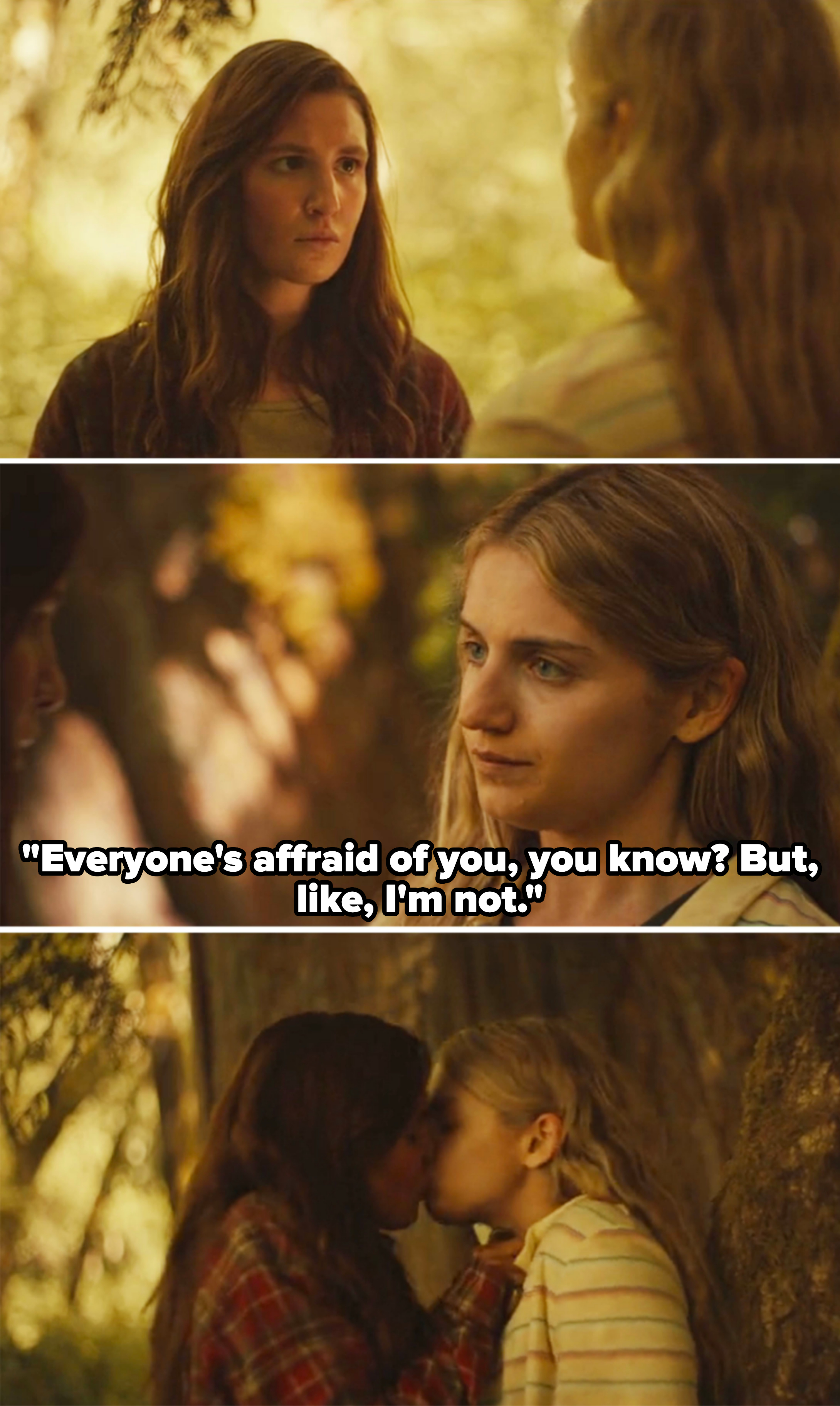 Sophie Nélisse Discussed "Yellowjackets" Season 3, Including That Kiss