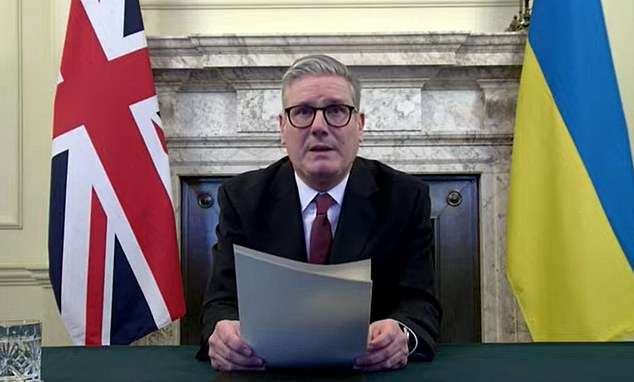 British Prime Minister Sir Keir Starmer announced fresh sanctions on Moscow