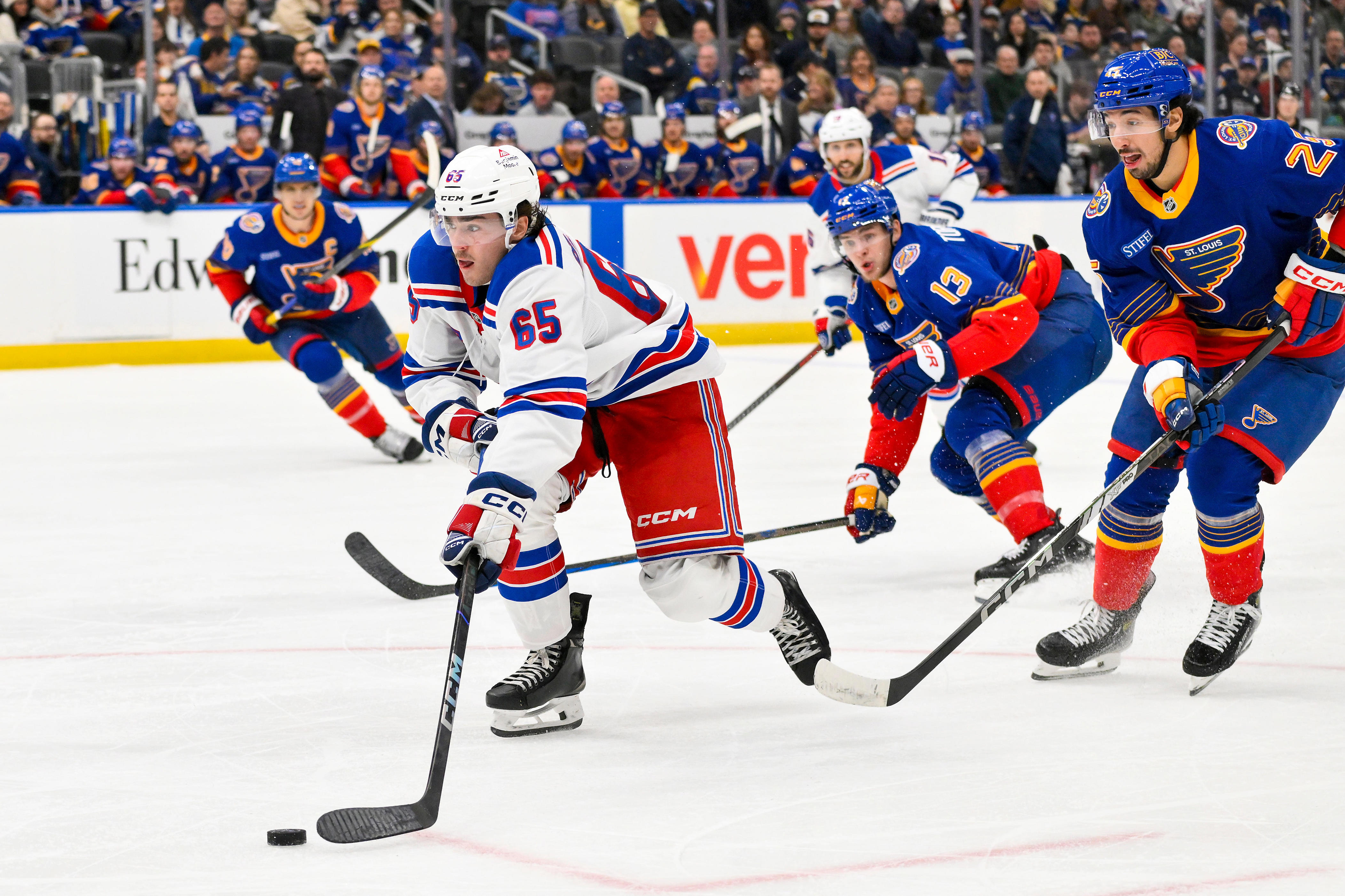 What channel is Rangers vs Blues on today: Time, TV, streaming