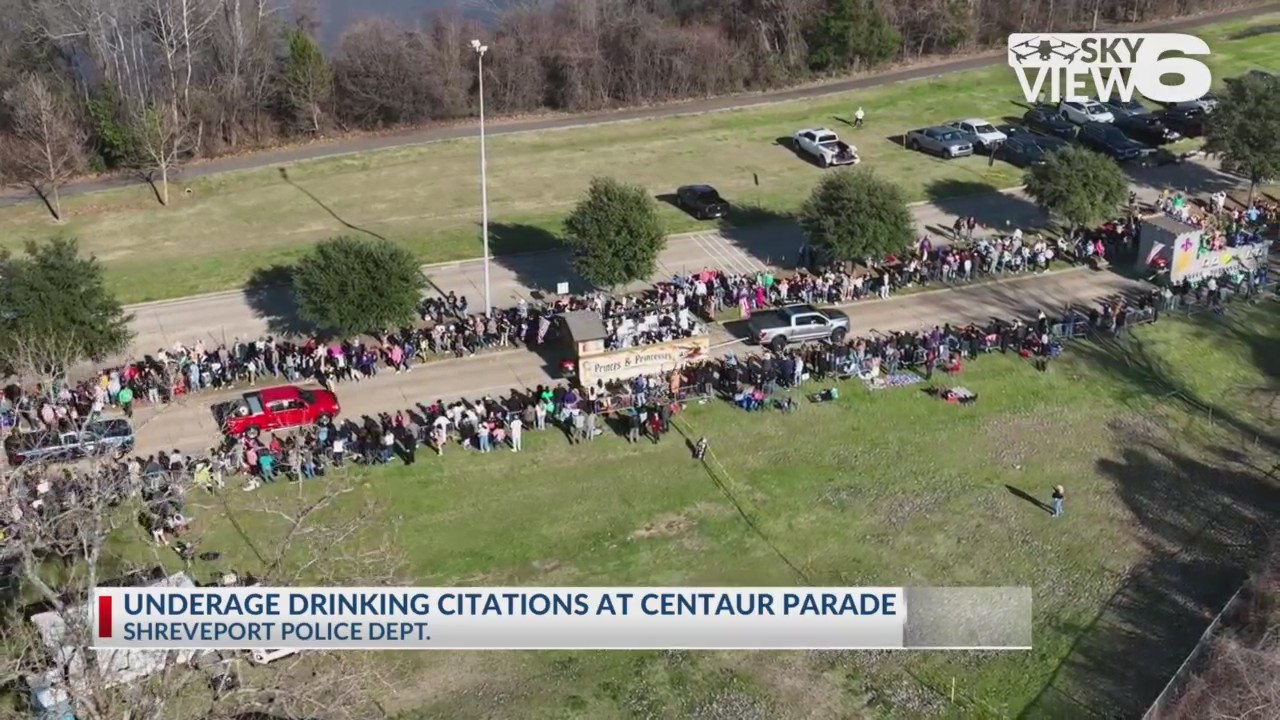 Shreveport police arrest several at Krewe of Centaur Parade