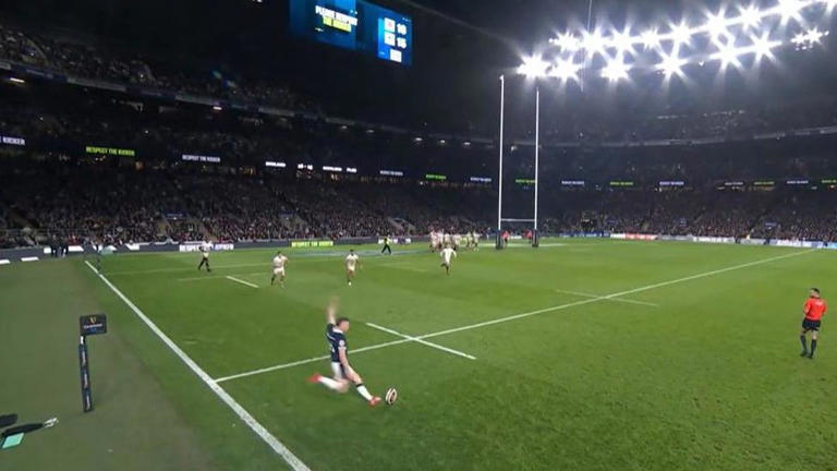 Scotland's Russell bottom of Six Nations kicking stats