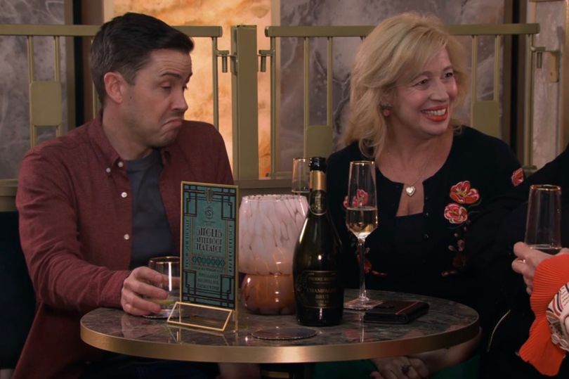 Julie was first seen reuniting with Todd