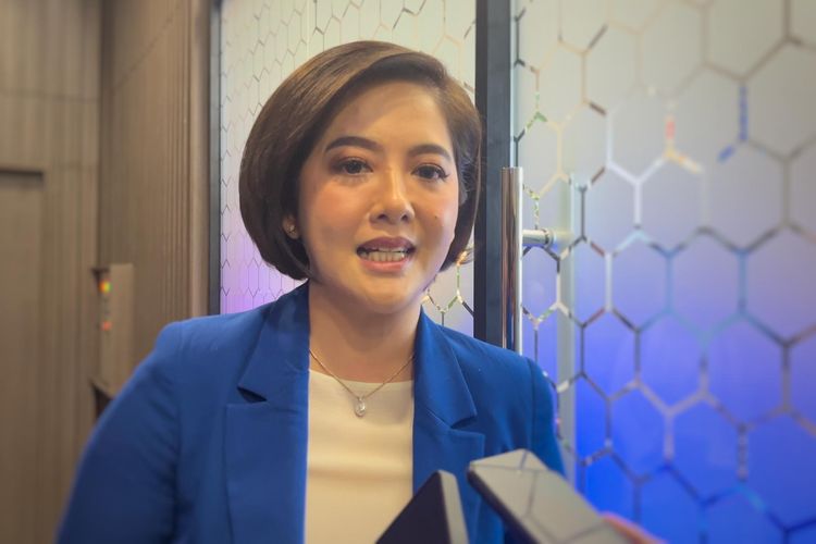 Juru Bicara Kementerian BUMN Putri Violla saat ditemui di Kementerian BUMN, Jakarta, Selasa (25/2/2025).
