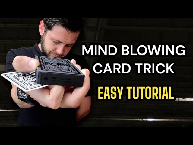 Mind Blowing Card Trick (Tutorial) Easy Beginner Card Trick That Will ...
