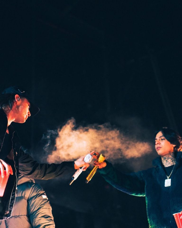 Peso Pluma y Natanael Cano son grandes intérpretes de los corridos tumbados. Foto/natanael_cano