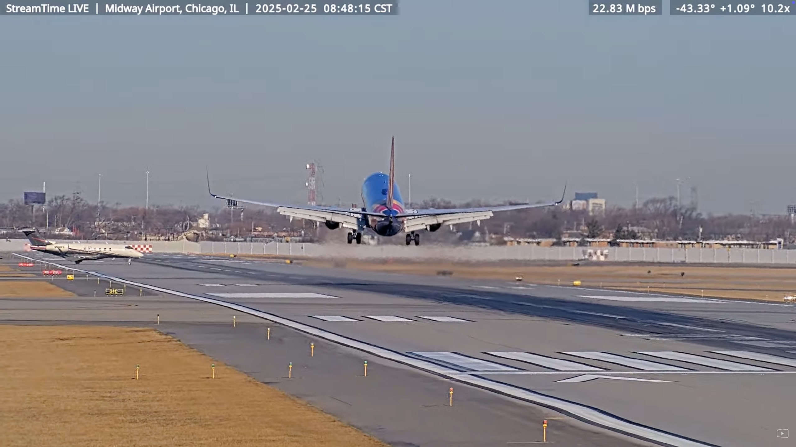 Southwest plane nearly collides with private jet at Chicago Midway Airport
