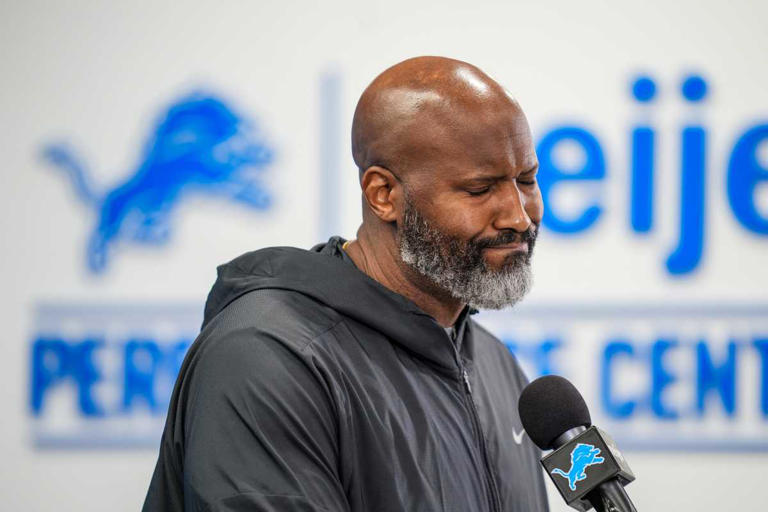 Detroit Lions general manager Brad Holmes Kimberly P. Mitchell-USA TODAY NETWORK via Imagn Images