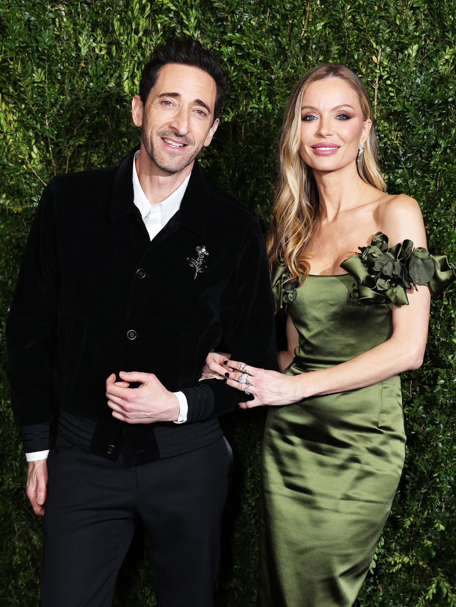 Adrien Brody calls life with Chapman 'blessed.' About their