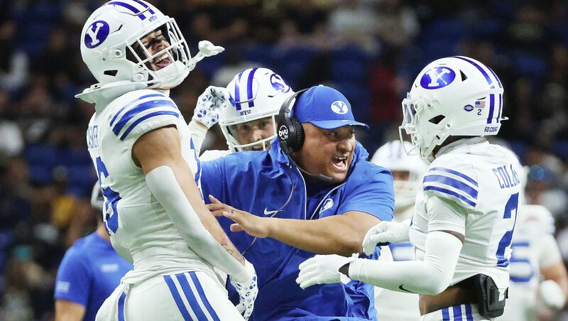 BYU Football Spring Tour: Mitch & Eric Hansen Break Down the Action