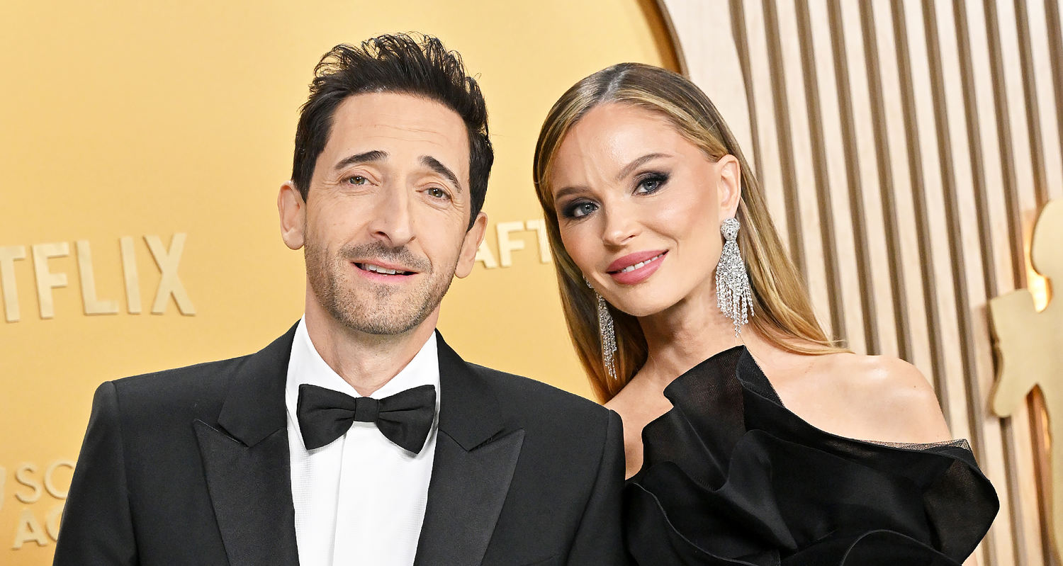Adrien Brody calls life with Chapman 'blessed.' About their