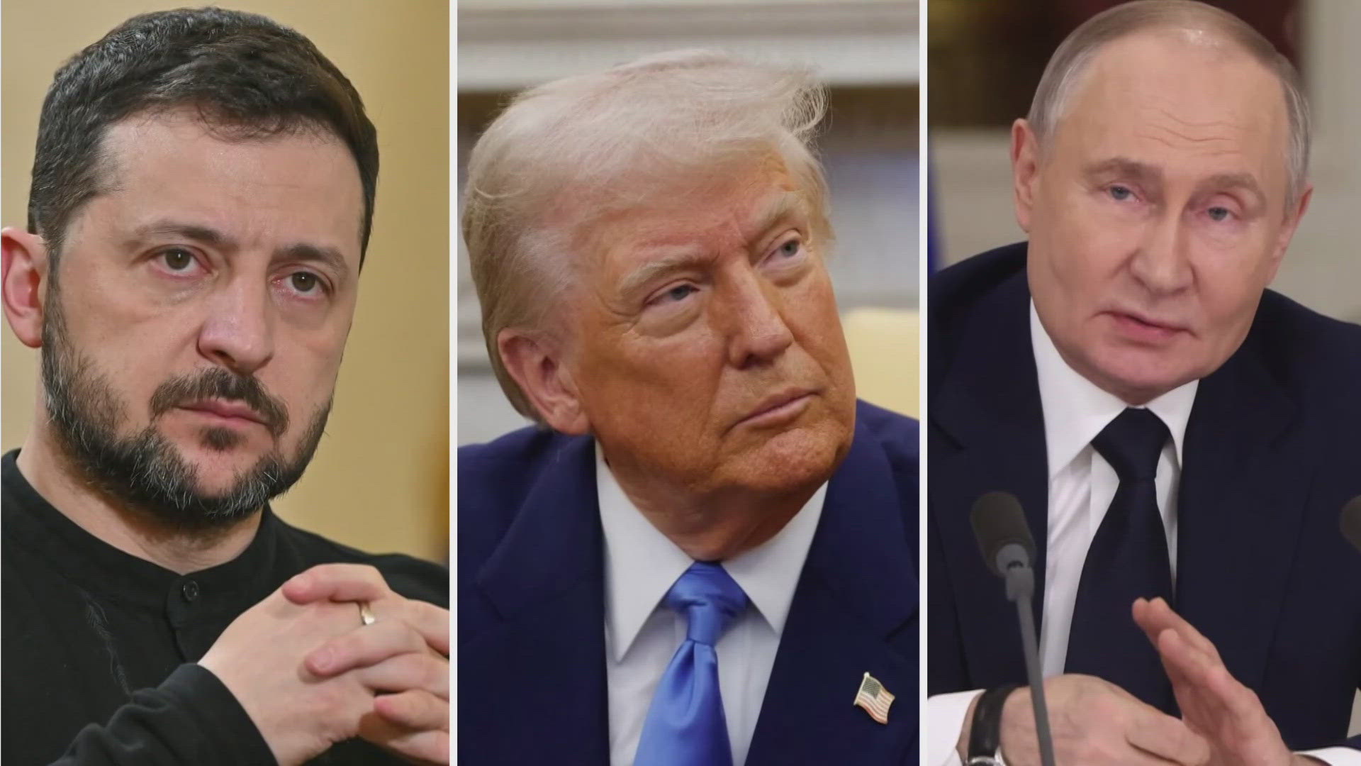 Trump says he trusts Putin will 'keep his word' on a deal to end the