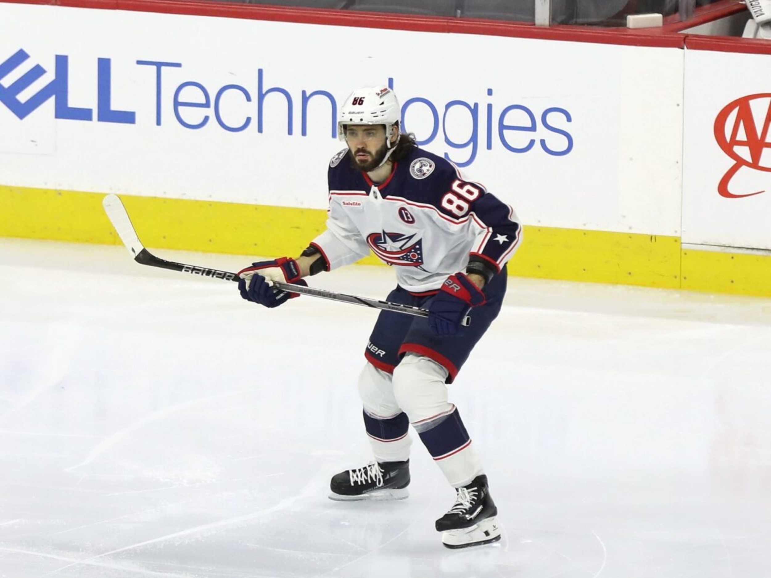 Blue Jackets’ Marchenko Leads With Hat Trick in 7-4 Win Over Wild
