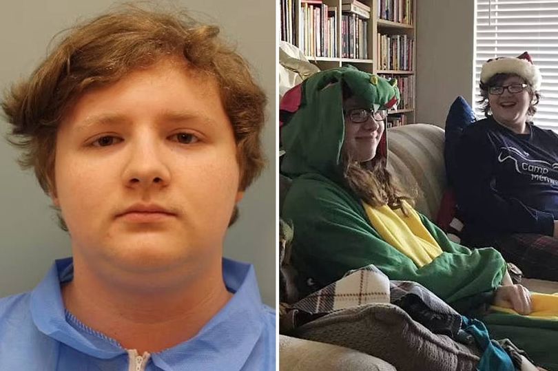 Chilling moment man stabbed twin sister to death then claimed he was(01)