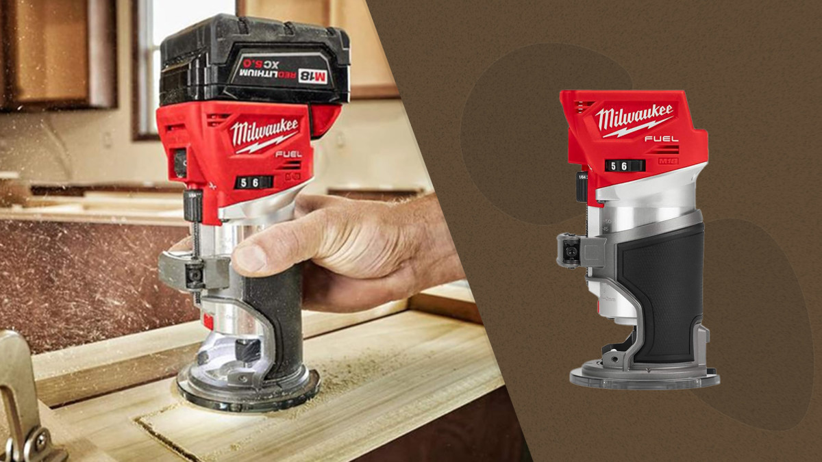 Milwaukee's 'Excellent' 18V Cordless Router That 'Works Like a Champ ...