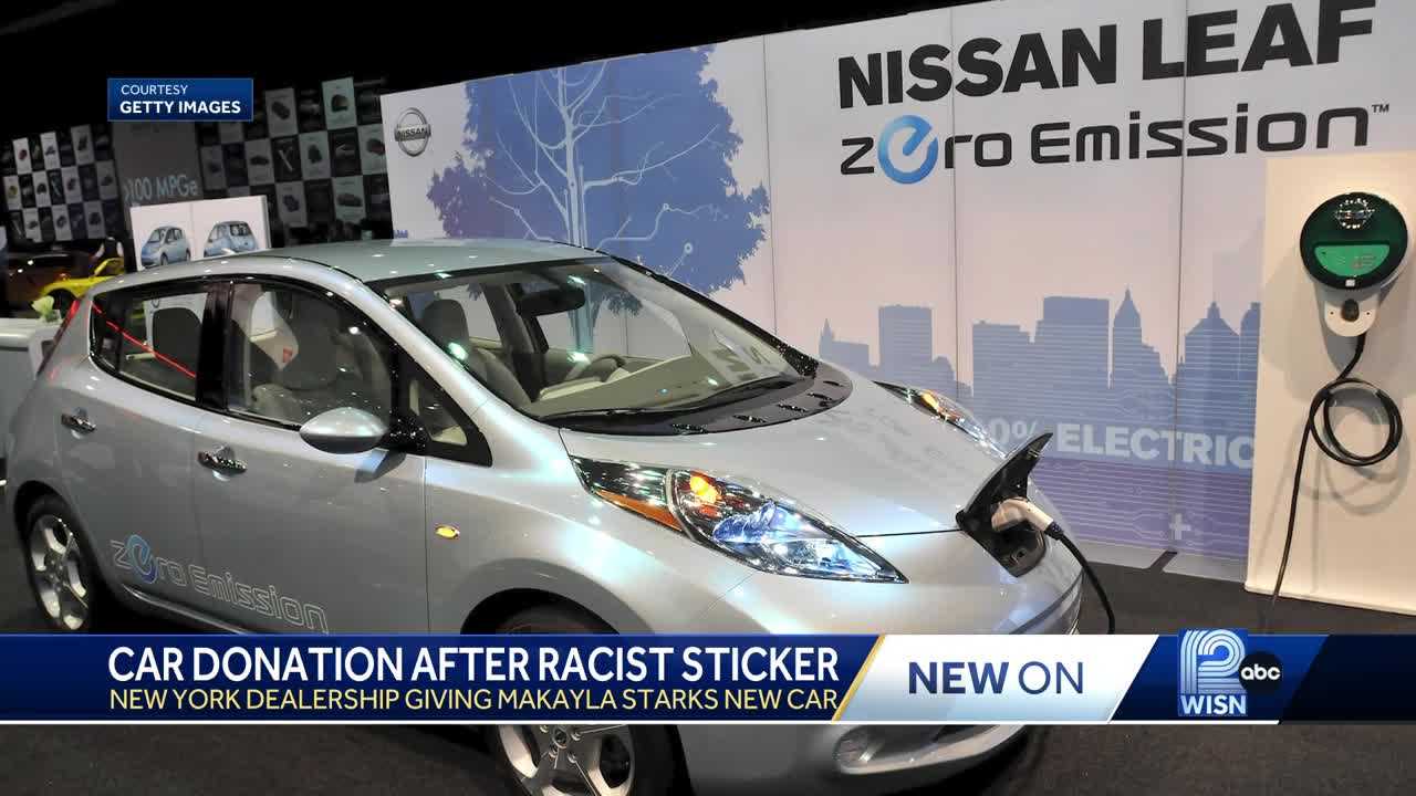 New York car dealership donates electric vehicle to Oak Creek woman who