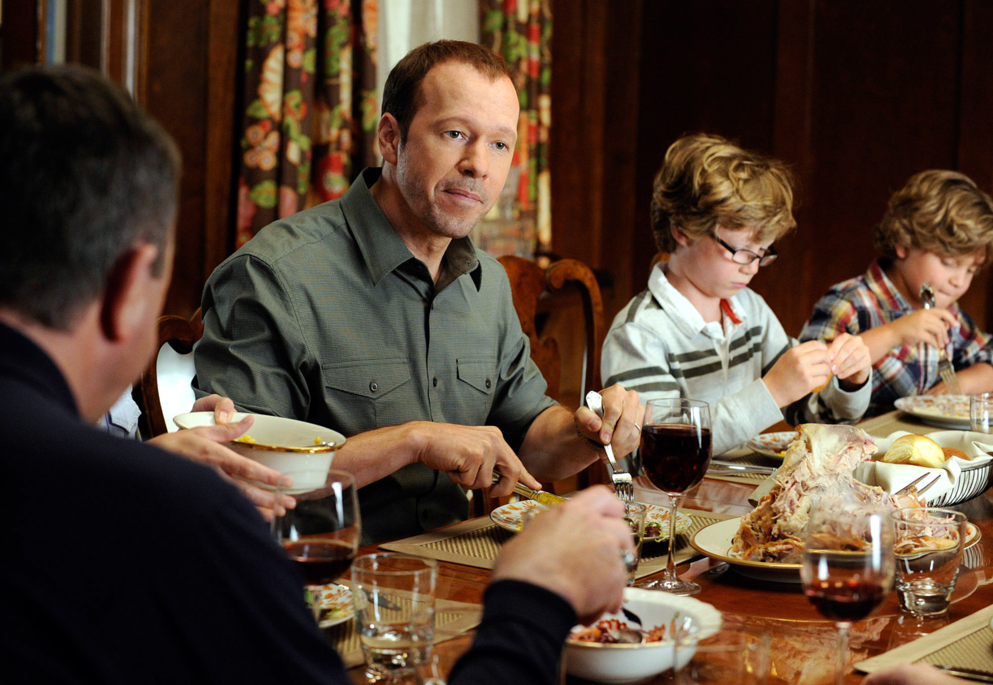 ‘Blue Bloods' Dinner Table Open to Eat AtDonnie Wahlberg Maybe Included