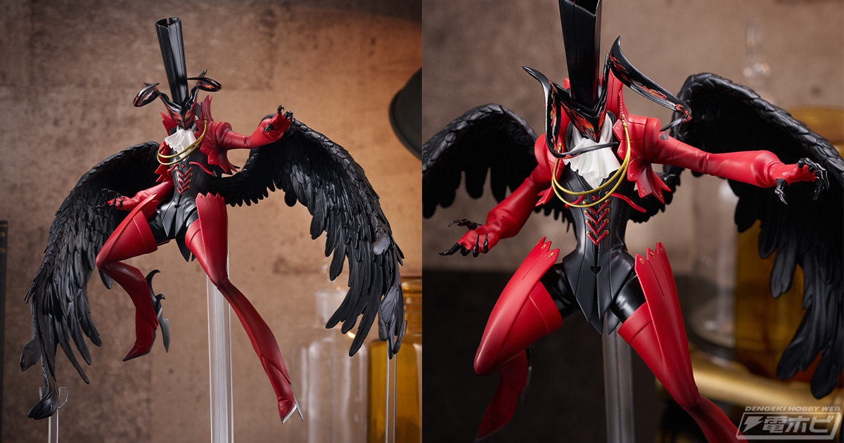 ペルソナ5 ザ・ロイヤル』より、主人公のペルソナ「アルセーヌ」がPOP