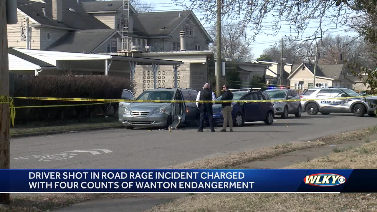 Driver shot in Louisville road rage incident facing charges(02)