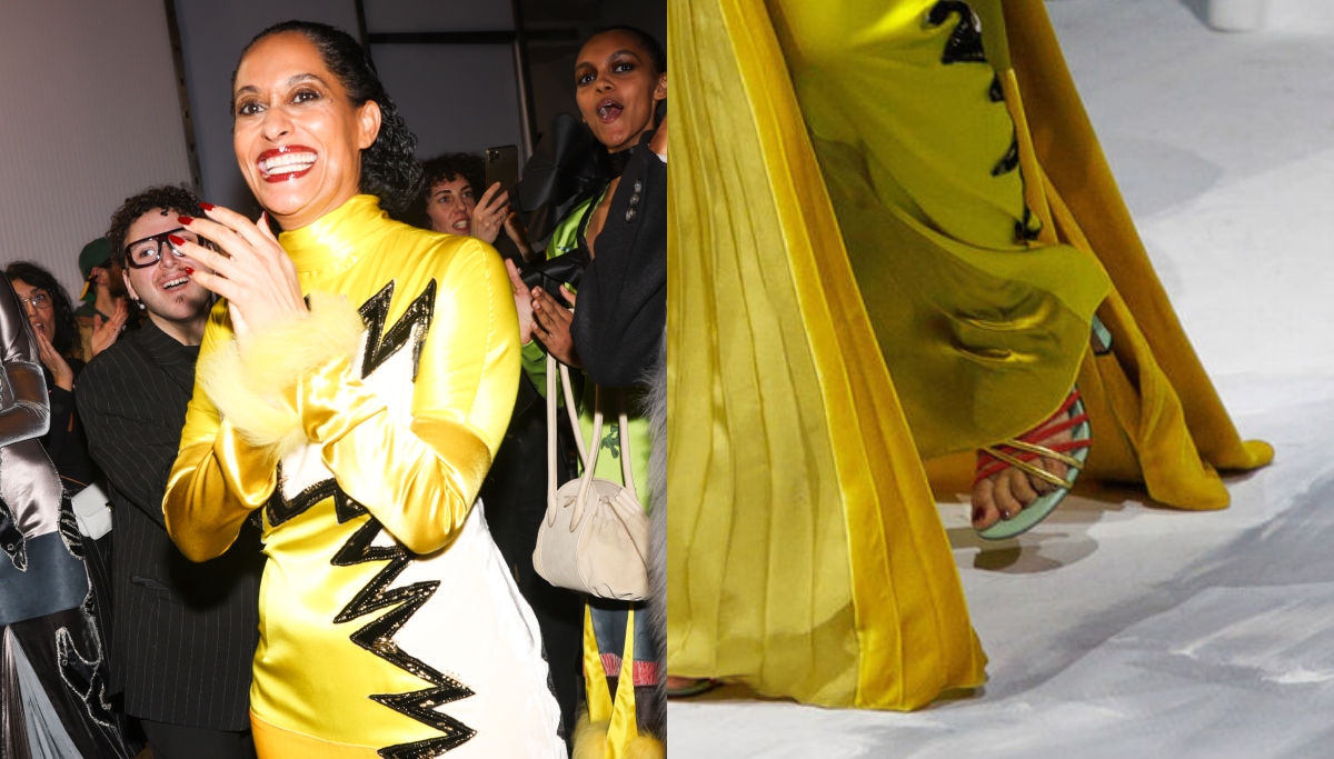 Marni Taps Tracee Ellis Ross for a Striking Runway Comeback in Bright(02)