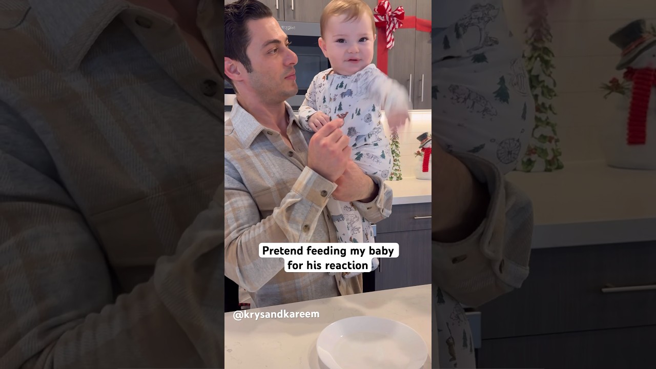 Baby Kade is too smart for this